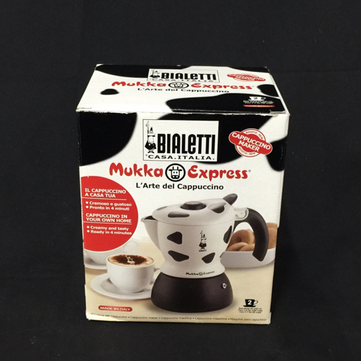 BIALETTI Mukka Express カプチーノメーカー ビアレッティ コーヒーメーカー QG042-59_画像7