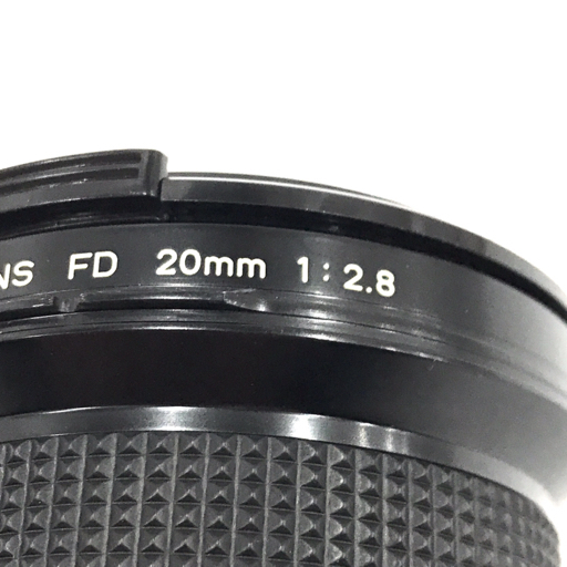 Canon FD 20mm 1:2.8 カメラレンズ FDマウント マニュアルフォーカスの画像4