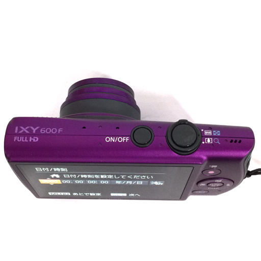 1円 CANON IXY 600F 5.0-40.0mm 1:3.0-5.9 コンパクトデジタルカメラ デジカメ_画像4