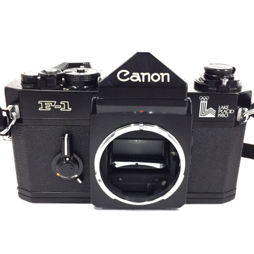 Canon F-1 LAKE PLACID 1980 一眼レフ フィルムカメラ ボディ 本体 QR042-111_画像2