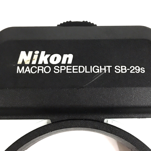 Nikon MACRO SPEEDLIGHT SB-29s フラッシュ ストロボ 動作確認済 QR042-186_画像5