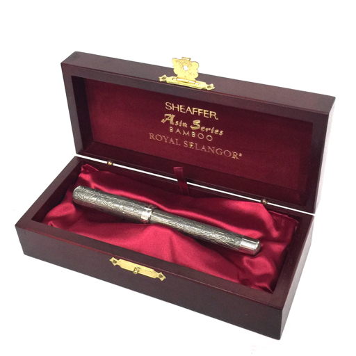 シェーファー ロイヤルセランゴール250本限定 万年筆 ペン先 18K 750 付属品あり 限定品 SHEAFFER A11300の画像1