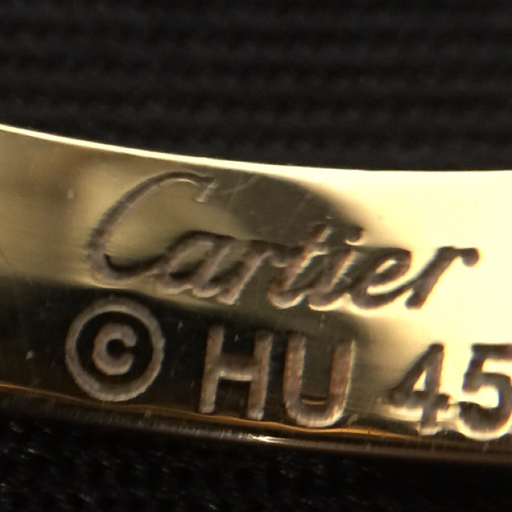 カルティエ ラブリング 750 #54 リング 指輪 13.5号 3.2g ゴールドカラー レディース アクセサリー ブランド小物の画像7