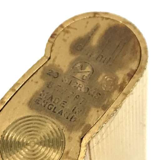 ダンヒル ローラー ガスライター 喫煙具 ゴールドカラー金具 サイズ約6.5×2.8cm dunhill QZ042-36_画像8