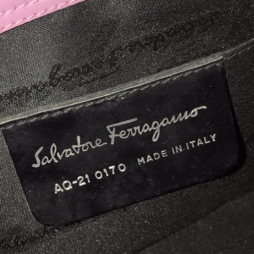 サルヴァトーレフェラガモ ワンハンドルバッグ 鞄 ファスナー開閉 レディース Salvatore Ferragamo QR042-351の画像8