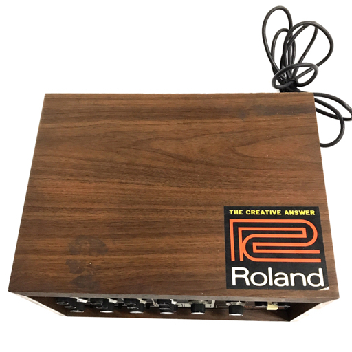 ROLAND ローランド VX-66 ECHO AMPLIFIER エコーアンプ 音響 オーディオ機器 通電確認済 QR042-371の画像4