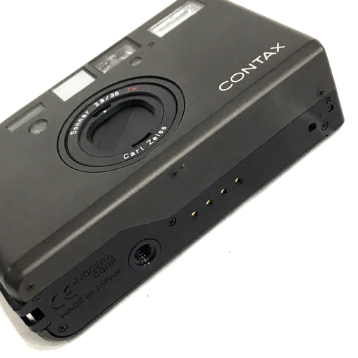 1円 CONTAX T3 Carl Zeiss Sonnar 2.8/35 T＊ コンパクトフィルムカメラ ブラック 光学機器の画像5