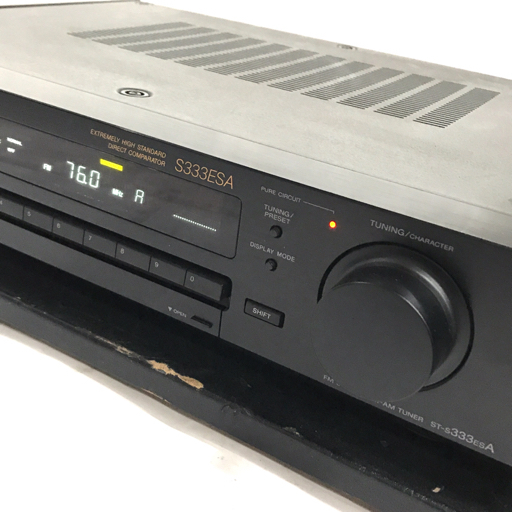 SONY ソニー ST-S333ESA FM/AMチューナー オーディオ機器 通電動作確認済の画像4