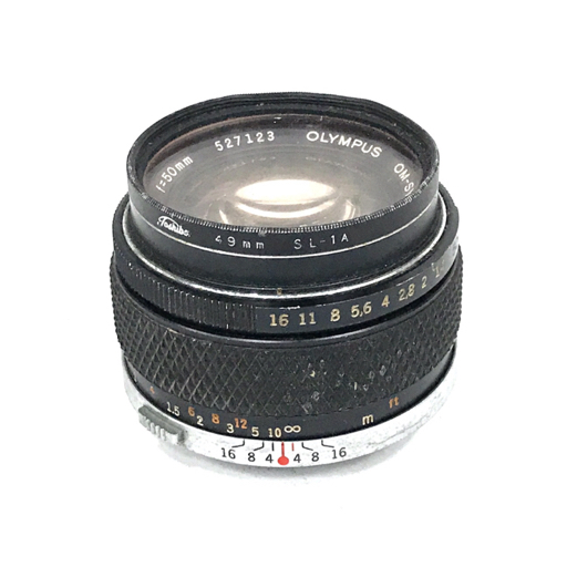 OLYMPUS OM-2 G.ZUIKO AUTO-S 1:1.4 50mm 一眼レフフィルムカメラ レンズ マニュアルフォーカス QR042-208の画像8