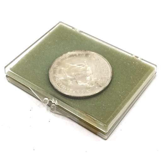 バハマ 独立記念 10ドル 記念銀貨 1973年 重量50.2g 社外ケース付き 現状品 QZ042-51の画像6