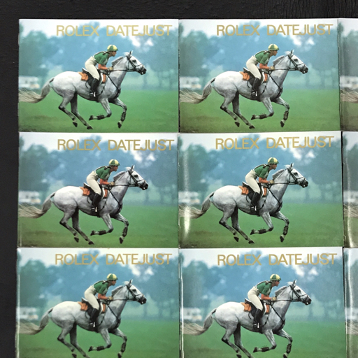 【付属品のみ】ロレックス 時計用 純正品 DATEJUST デイトジャスト 冊子 馬 デザイン 計20点 セット ROLEXの画像2