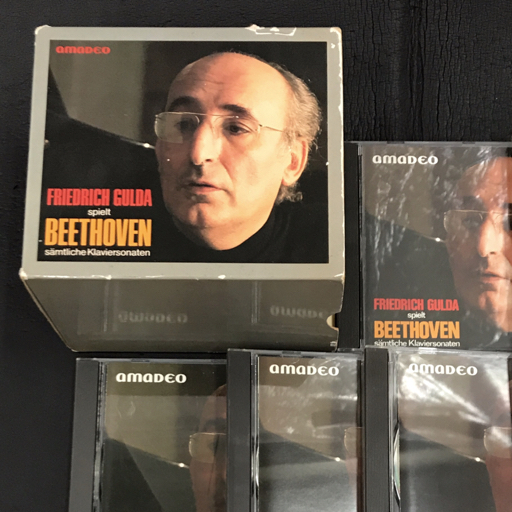 フリードリヒ・グルダ ベートヴェン ピアノ・ソナタ全集 CD BOX 9枚組 保存ケース付き 現状品 QR042-108_画像2