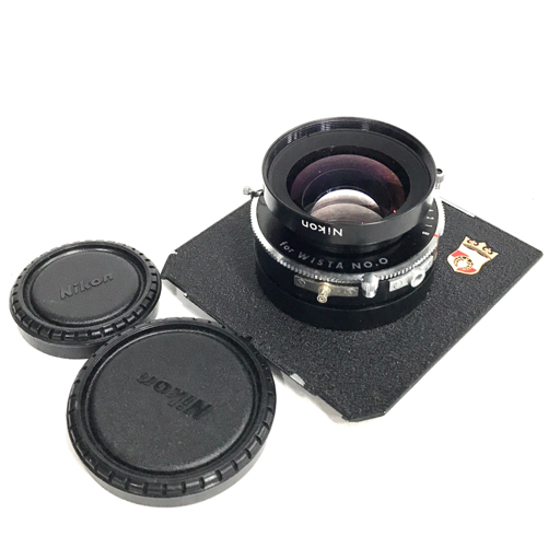 Nikon NIKKOR-W 150mm 1:5.6 一眼 マニュアルフォーカス 大判カメラ レンズ 光学機器の画像1