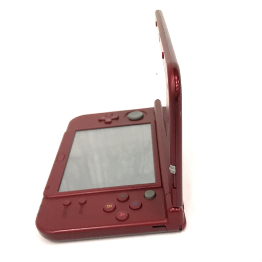 任天堂 new Nintendo 3DS LL RED-001 メタリックレッド ゲーム機 通電動作確認済_画像3