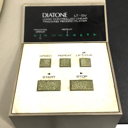 1円 DIATONE ダイアトーン LT-5V レコードプレーヤー ターンテーブル オーディオ機器 通電確認済の画像5