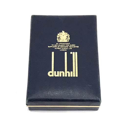 ダンヒル ローラー式 ガスライター べっ甲風 ブラウン×ゴールドカラー 高さ6.3cm 喫煙具 保存ケース付き dunhillの画像10