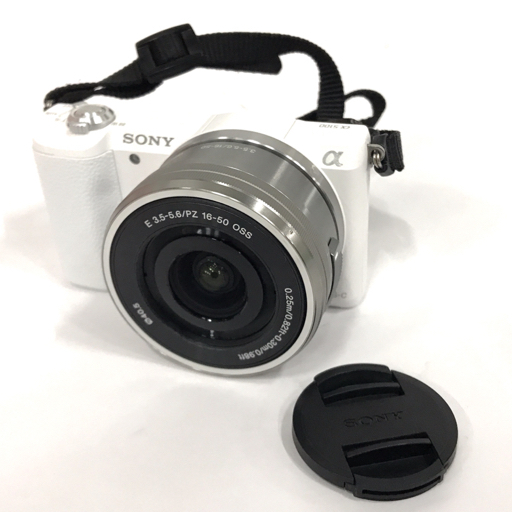 1円 SONY ILCE-5100 E 3.5-5.6/PZ 16-50 OSS ミラーレス一眼レフ デジタルカメラ L172304の画像1