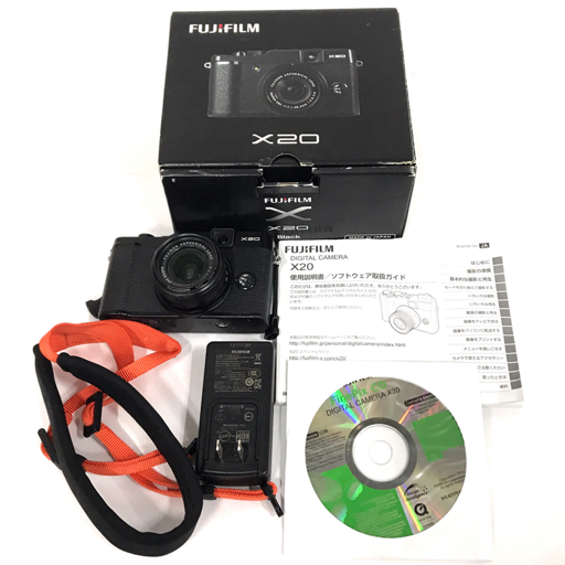 1円 FUJIFILM X20 SUPER EBC 7.1-28.4mm 1:2.0-2.8 コンパクトデジタルカメラ L271325_画像1