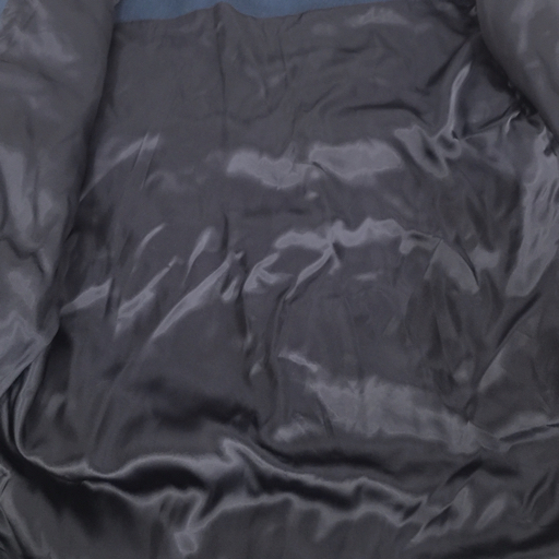エルメス サイズ52 長袖 ダウンジャケット カシミヤ フロントボタン ブルゾン メンズ ネイビー アウター HERMESの画像5