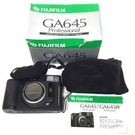 1円 FUJIFILM GA645 Professional 6X4.5 FUJINON 1:4 60mm 中判カメラ フィルムカメラ フジフイルムの画像1