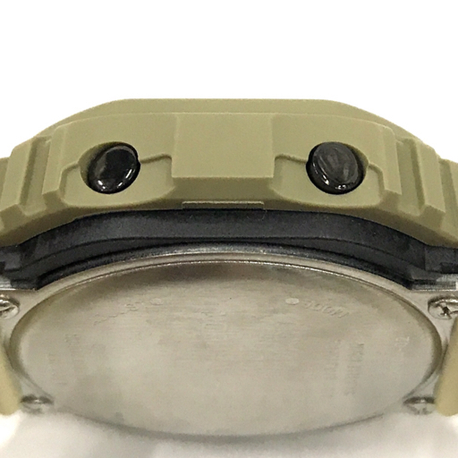 カシオ Gショック DWE-5610 クォーツ デジタル 腕時計 ベージュ系 ユニセックス 稼働品 付属品あり CASIO G-SHOCK_画像4