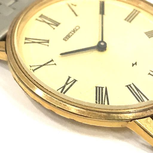 セイコー クォーツ 腕時計 2220-0430 未稼働品 メンズ 純正ブレス ファッション小物 SEIKO QR041-118の画像4