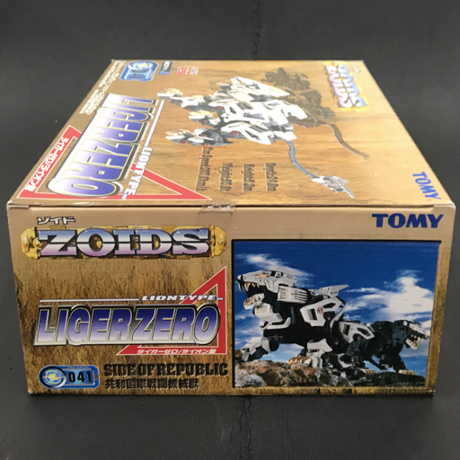 トミー 1/72 RZ-041 ライガーゼロ/ライオン型 ZOIDS ゾイド 522461 保存箱 付属 ホビー おもちゃの画像3