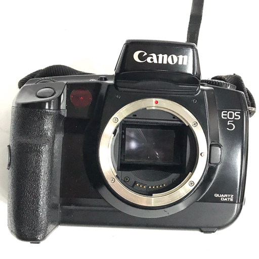 Canon EOS 5/Canon EOS 1000QD/Canon AE-1 PROGRAM 等 含む フィルム カメラ レンズ 等 まとめ セットの画像2