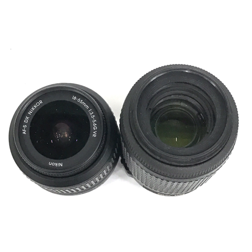1円 Nikon D3200 AF-S 18-55mm 1:3.5-5.6G 55-200mm 1:4-5.6G ED デジタル一眼レフ デジタルカメラの画像8