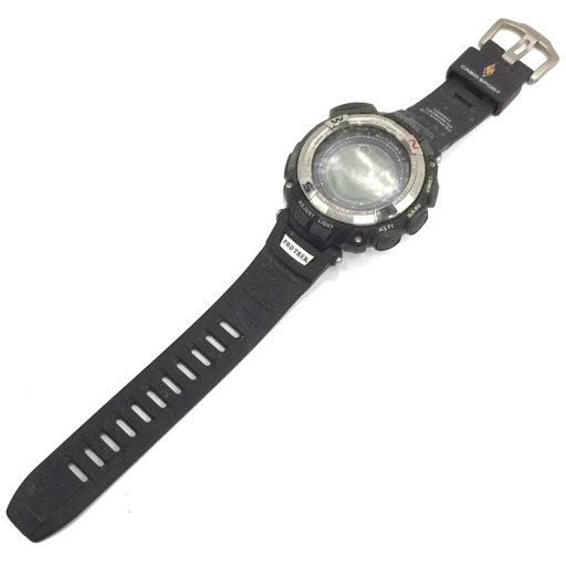 カシオ プロトレック PRW-1500J トリプルセンサー クォーツ 腕時計 メンズ 現状品 ファッション小物 CASIOの画像6