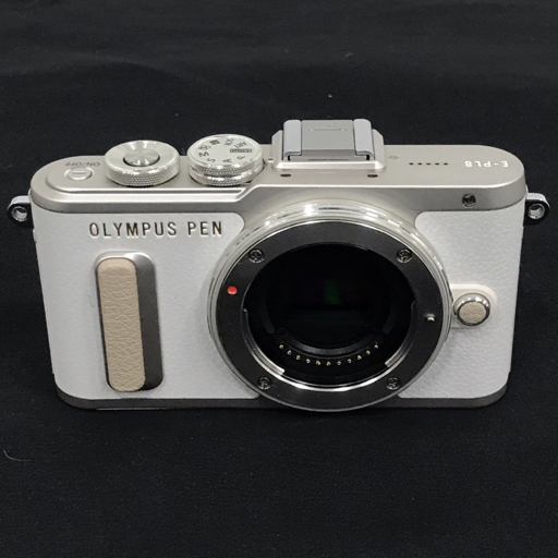 1円 OLYMPUS PEN E-PL8 M.ZUIKO DIGITAL 14-42mm 1:3.5-5.6 40-150mm 1:4-5.6 ミラーレス一眼 カメラ レンズ C231649_画像2