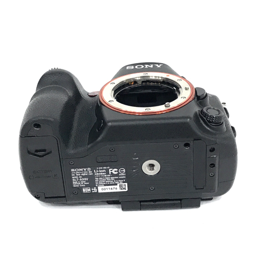 SONY SLT-A99V α99 デジタル一眼レフカメラ ボディ 通電確認済みの画像5