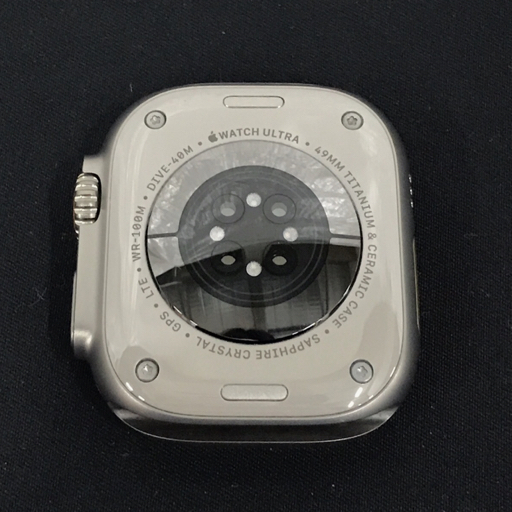 1円 Apple Watch Ultra 2 GPS+Cellularモデル 49mm A2986 MRF63J/A チタニウム スマートウォッチ_画像3
