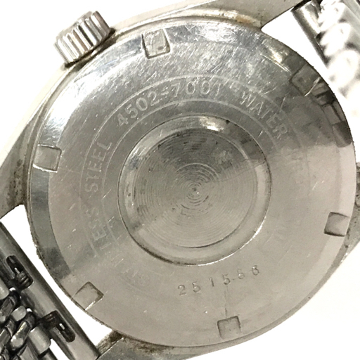 セイコー キングセイコー KS ハイビート 4502-7001 手巻き 機械式 腕時計 メンズ 社外ブレス SEIKO QR042-255の画像2