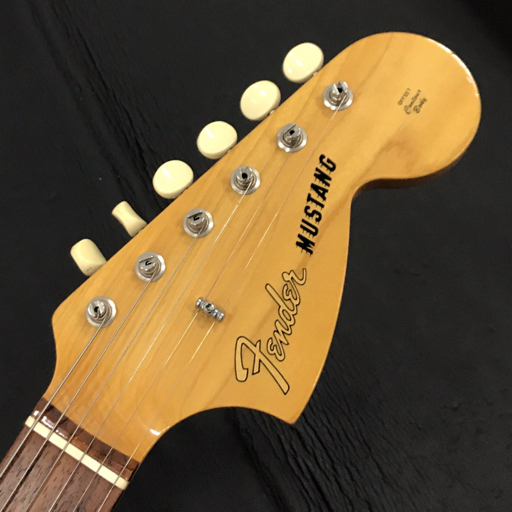 フェンダージャパン ムスタング エレキギター アイボリー 弦楽器 Fenderの画像5