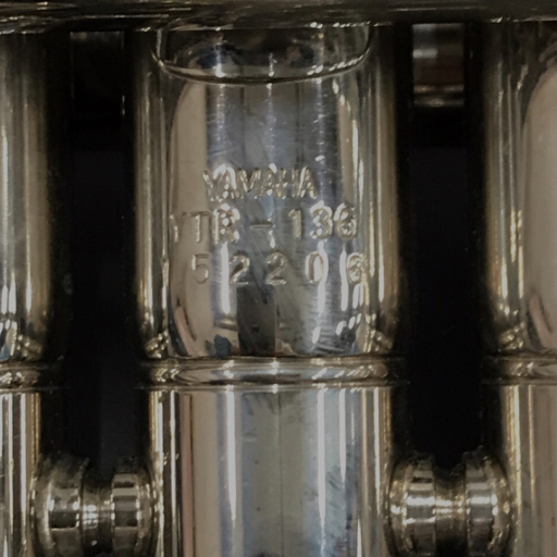 ヤマハ YTR-136 トランペット 金管楽器 保存ケース マウスピース付き YAMAHA_画像3