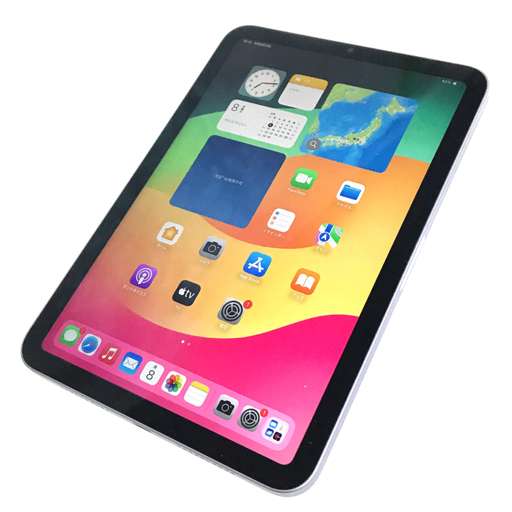 1円 Apple iPad mini6 8.3インチ Wi-Fi 64GB MK7R3J/A A2567 パープル タブレット 本体