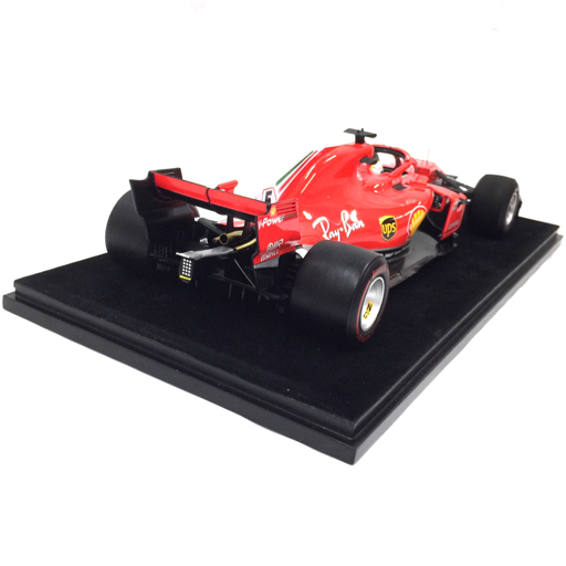 1円 ルックスマート 1/18 LS18F1015 フェラーリ SF71-H カナダGP2018 Sebastian Bettel 50thVictory ミニカー 現状品の画像3