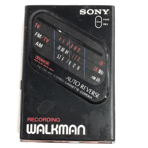 SONY WM-F203 TV FM AM ステレオ カセットプレーヤー ウォークマン オーディオ機器 QR043-380の画像2