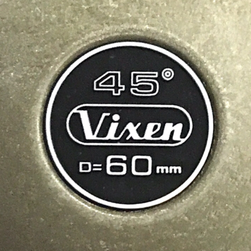 Vixen 45° D＝60mm 単眼鏡 望遠鏡 保存箱 付属 光学機器 ビクセンの画像7