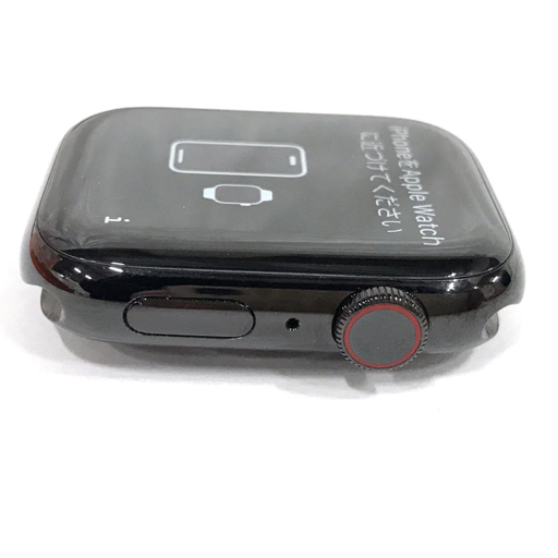 1円 Apple Watch Hermes Series8 45mm GPS+Cellularモデル MNL53J/A A2775 スペースブラック スマートウォッチの画像2