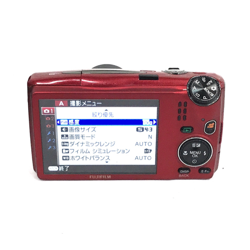 1円 FUJIFILM Finepix F900 EXR コンパクトデジタルカメラ レッド C272142_画像3