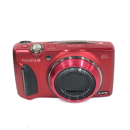 1円 FUJIFILM Finepix F900 EXR コンパクトデジタルカメラ レッド C272142_画像2