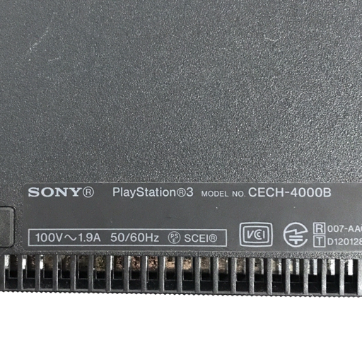 1円 SONY CECH-4000B 龍が如く5 エンブレムエディション 250GB 通電確認済みの画像9