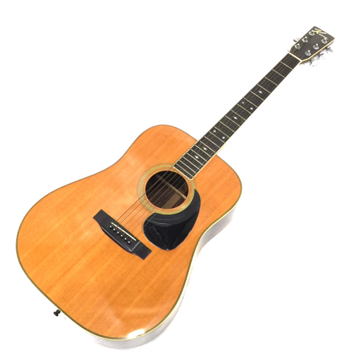 カワイ アコースティックギター ナチュラル 弦楽器 ハードケース付 KAWAI_画像1