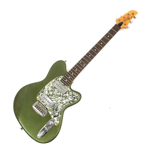 アイバニーズ タルマン エレキギター グリーンメタリック 弦楽器 Ibanez QR041-14の画像1