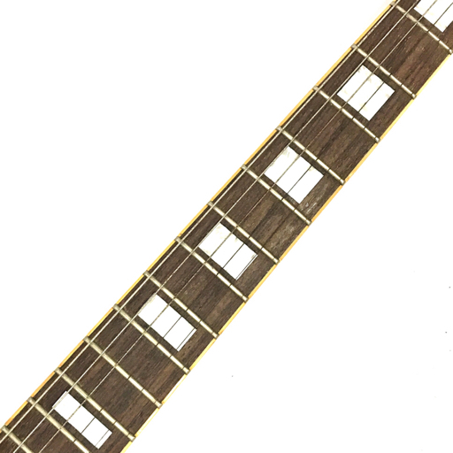 グラスルーツ レスポールタイプ エレキギター ブラック × ゴールド 弦楽器 grass roots QG034-41の画像3