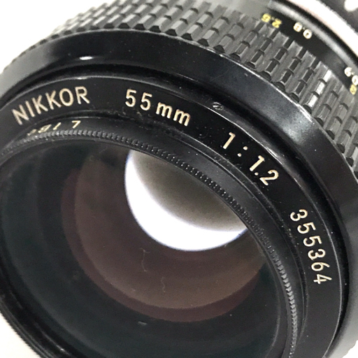 1円 Nikon F2 フォトミック NIKKOR 55mm 1:1.2 一眼レフ マニュアルフォーカス フィルムカメラ 光学機器_画像7