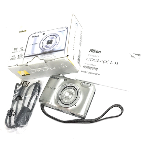 Nikon COOLPIX L31 4.6-23.0 1:3.2-6.5 コンパクトデジタルカメラ QR042-85の画像1