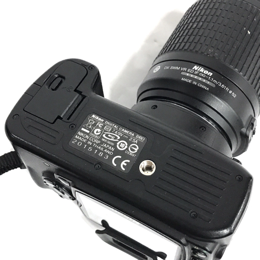 Nikon D60 AF-S NIKKOR 55-200mm 1:4.5-5.6G ED デジタル一眼レフ デジタルカメラ レンズの画像5